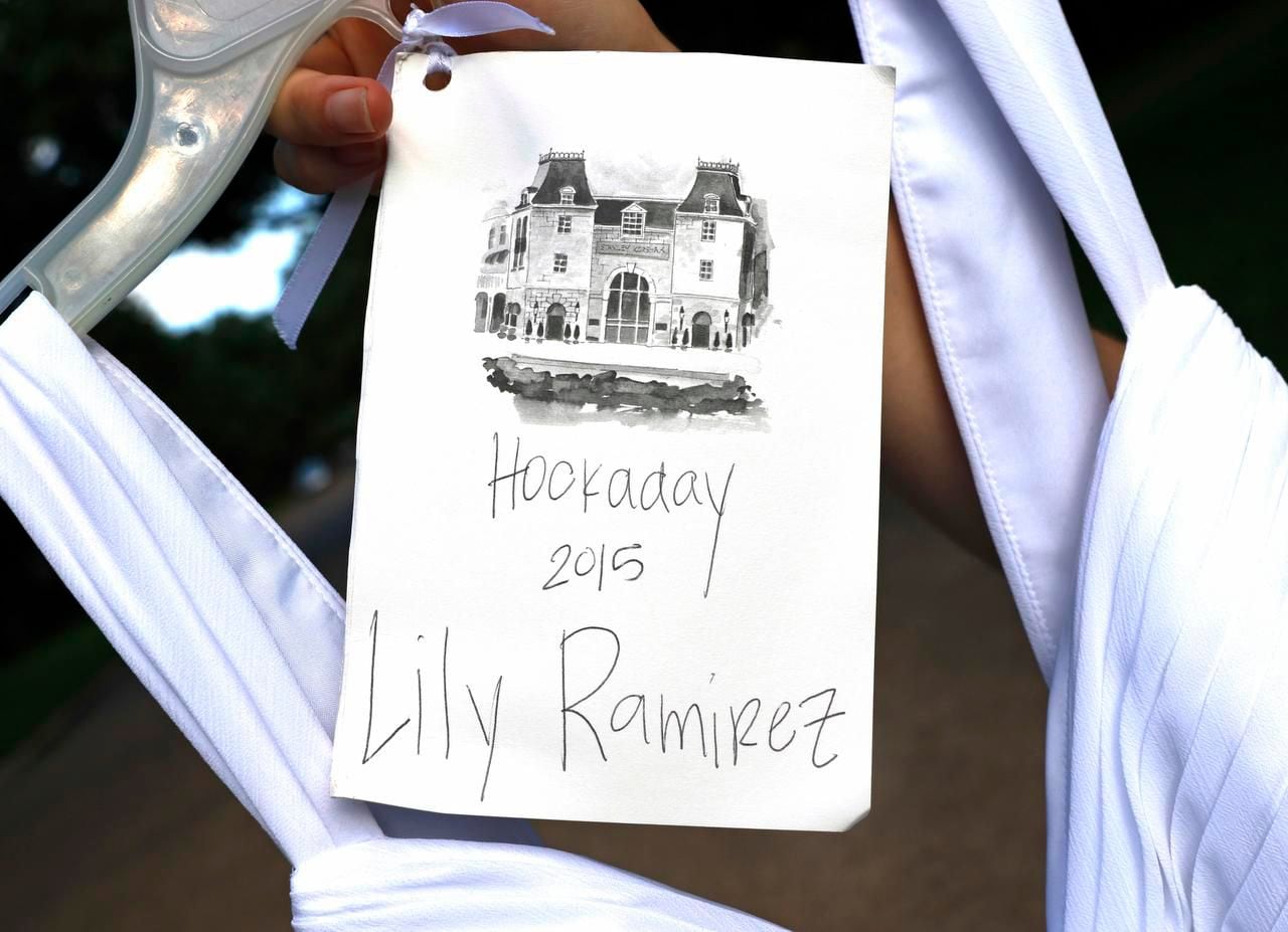 The graduation dress  came with Lily Ramirez’s name on it, but she was among those seeking...
