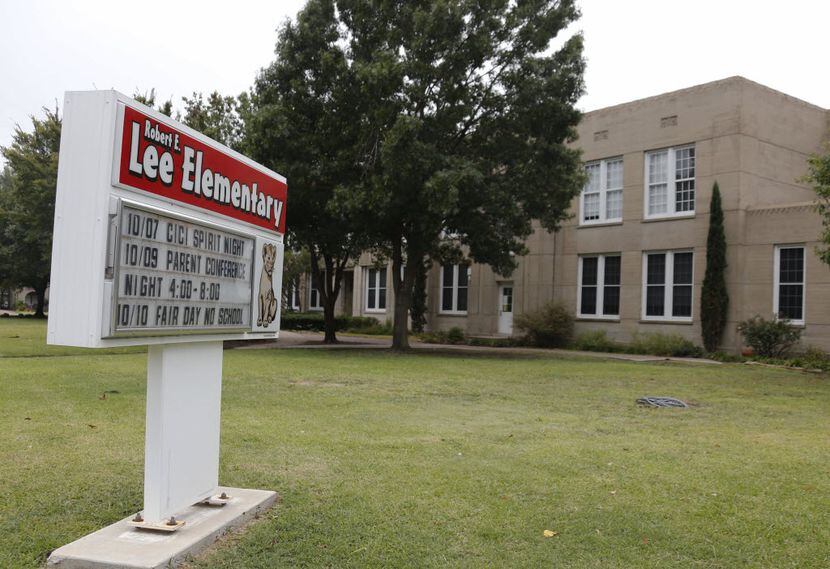 Robert E. Lee Elementary School, located at 2911 Delmar Ave. in Dallas, is one of four...