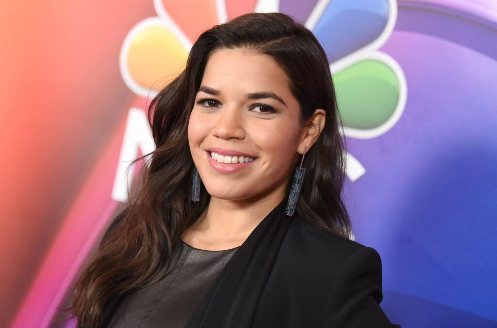  America Ferrera arrives at the NBCUniversal Winter TCA at the Langham Huntington Hotel &...