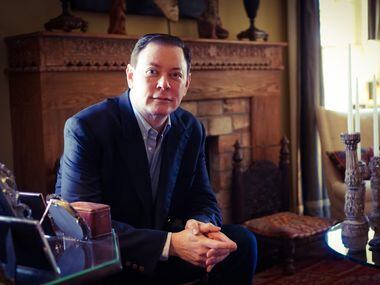 Author Andrew Solomon at his home in Fort Worth, Texas on February 25, 2017. Solomon will be...