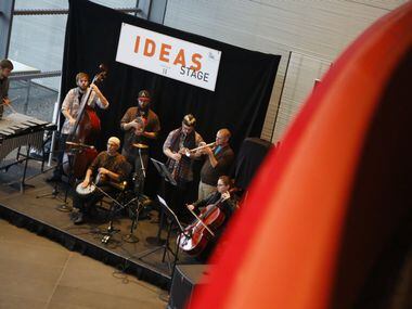 James Mohamed performs with Daverse Lounge at the Ideas Stage during Dallas Festival of...