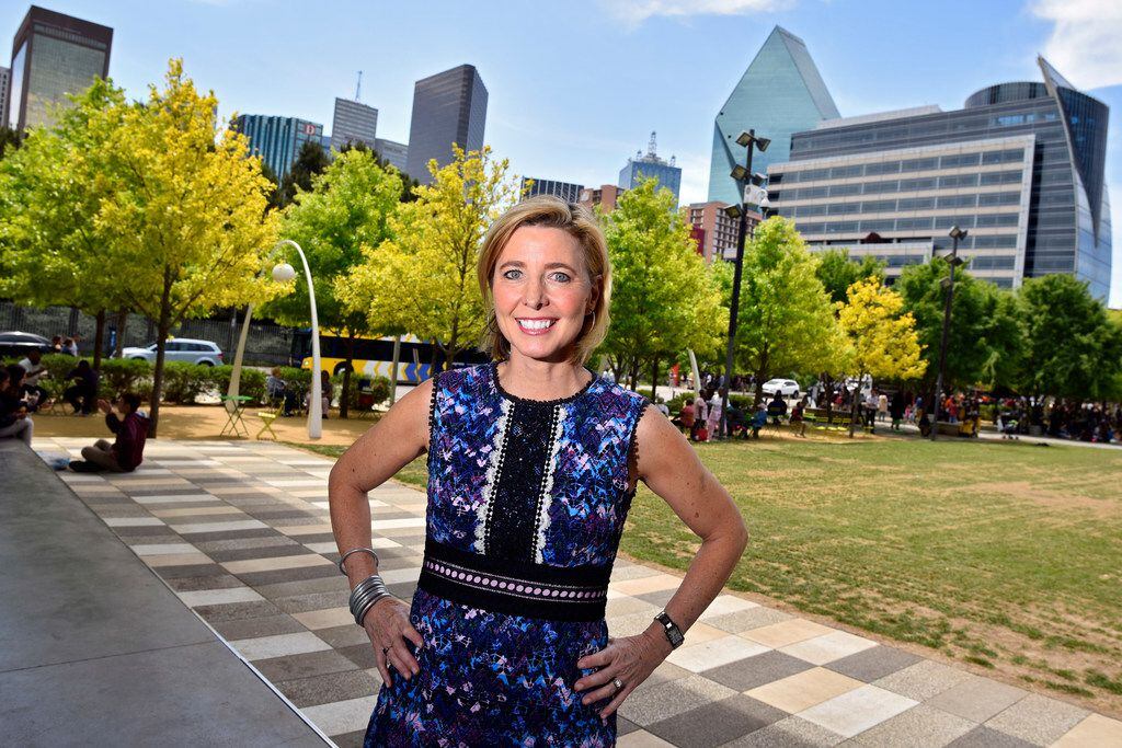 Kit Sawers' first big event after formed her own special events company in 2012 was the opening of Klyde Warren Park. Now, she's coming aboard as the park's president.