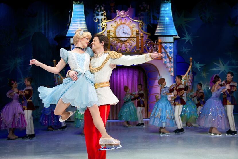 Disney On Ice – Dare to Dream se presenta desde el miércoles en Dallas. Foto Getty
