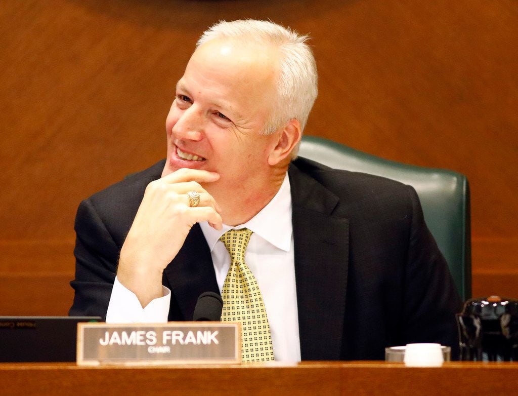 Rep. James Frank, R-Wichita Falls, wasn't a Freedom Caucus member in the Texas House. But he...