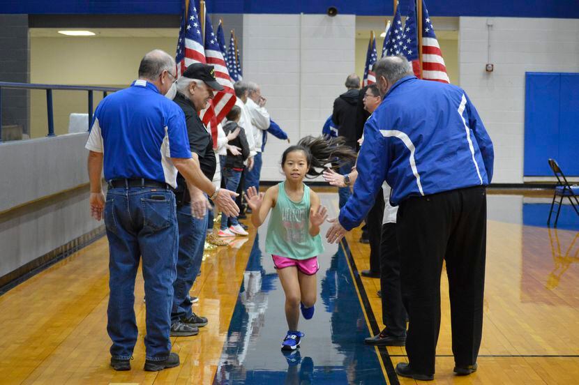 Alexis Wong, a fourth-grader at Hickey Elementary School in Plano, won the the 8- to...