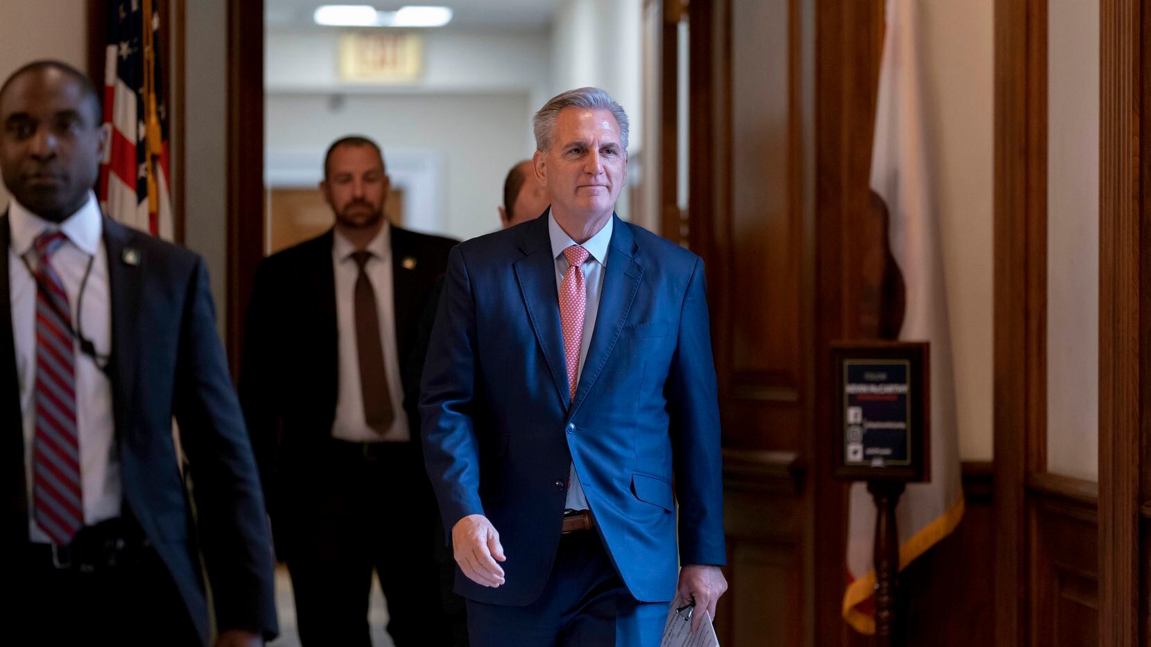 House Minority Leader Kevin McCarthy, R-Calif., who is hoping to become the next speaker of...