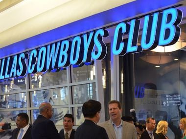 The Dallas Cowboys Club restaurant opened Tuesday in Dallas/Fort Worth International...