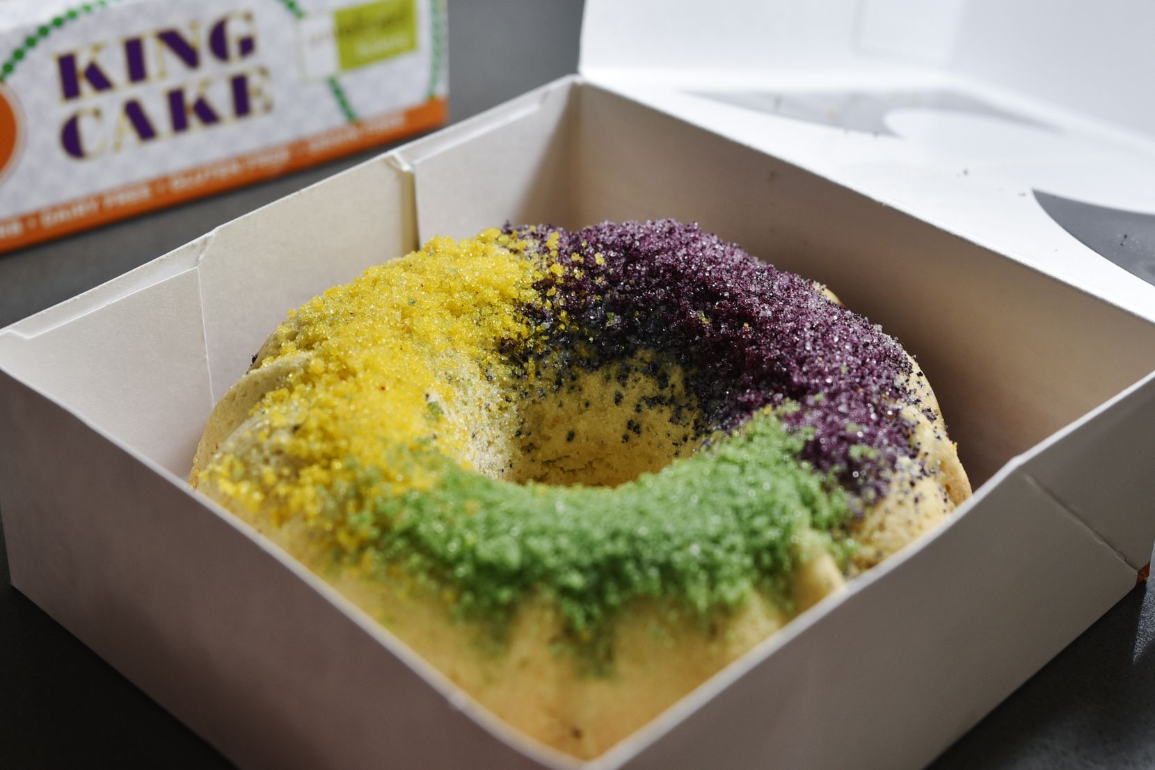 Mini Keto King Cake from Unrefined Bakery in Dallas