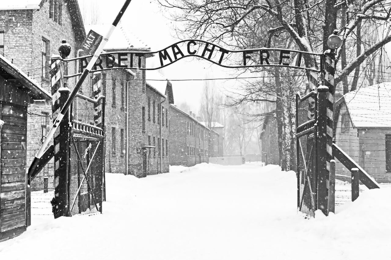 
Auschwitz II Birkenau concentration camp, in the west of Krakow, Poland.
