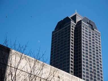 The March sale of the Trammell Crow Center in downtown Dallas accounted for almost half the...
