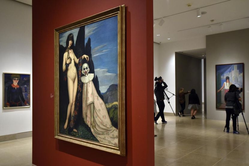“La mujer y el pelele”, obra de 1909 de Ángel Zárraga. (Special Contributor/Ben Torres)