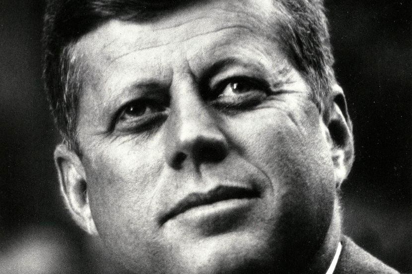 A 1963 photo of Pres. John F. Kennedy.