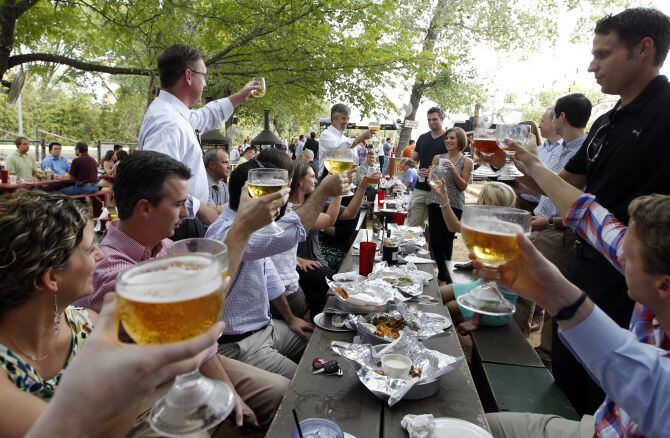 On pleasant Dallas days, Katy Trail Ice House can get crowded. Despite its capacity of more...