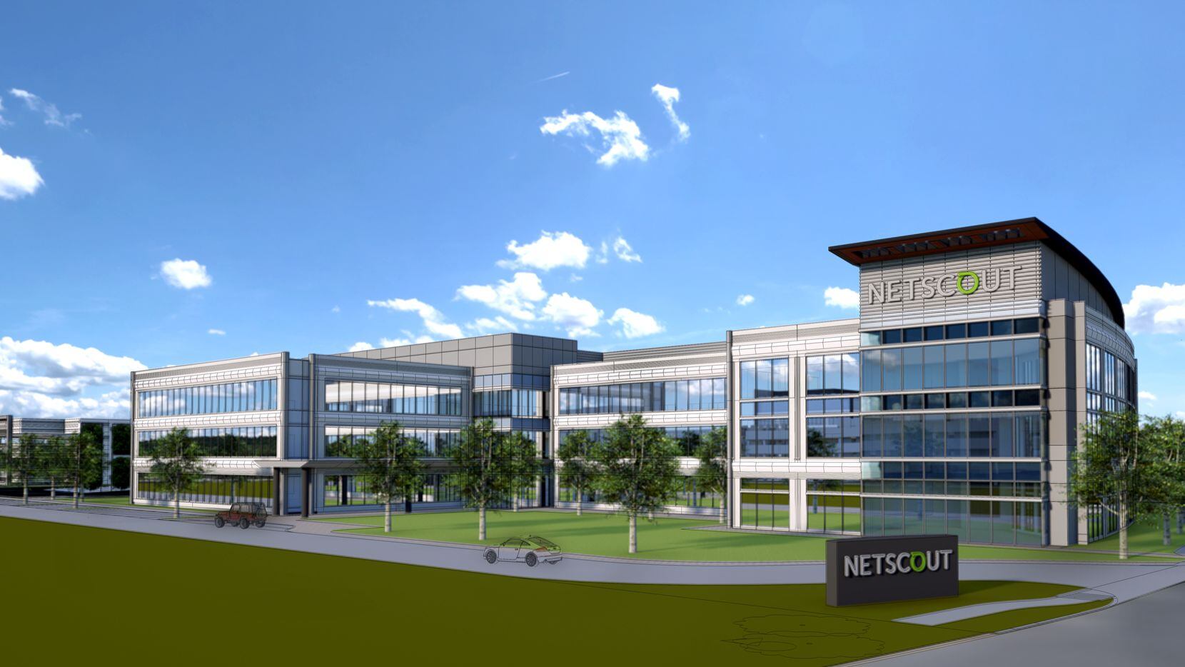 About 500 people will work in NetScout's new Allen campus.