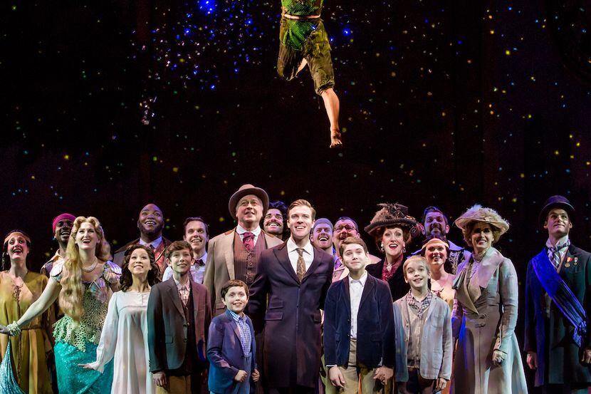 The cast of "Finding Neverland"