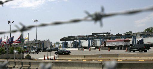  Motorists enter the United States from Canada at the border at the Peace Bridge in Buffalo,...