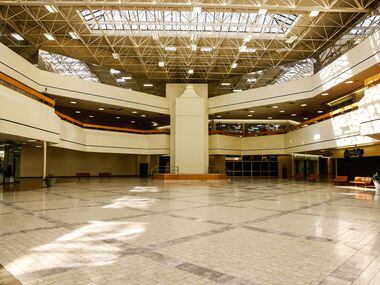 Old mall center as part of the redevelopment of RedBird in South Dallas on Friday, Oct. 21,...