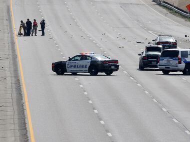 A Dallas police officer on a motorcycle was killed Saturday in a crash with an SUV on...