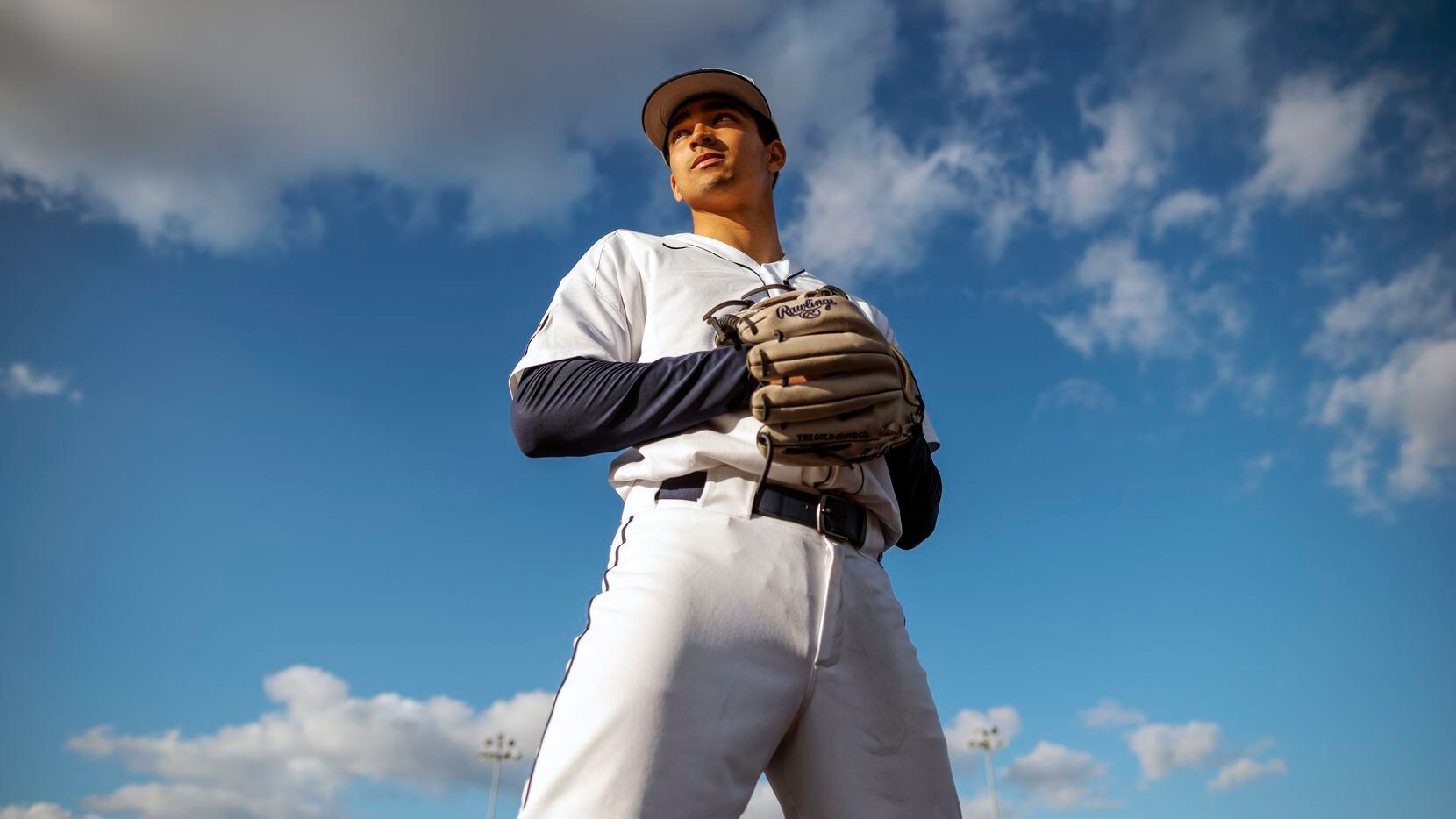 Jesuit senior shortstop Jordan Lawlar, 18, on the baseball field of the Jesuit Rangers on...