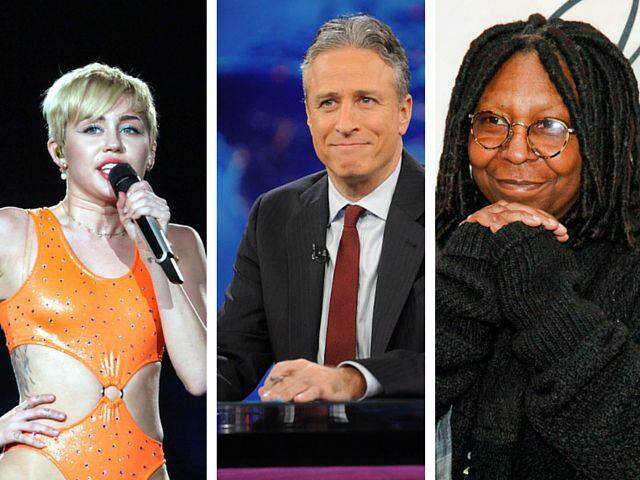 Miley Cyrus, Jon Stewart y Whoopi Goldberg dicen que se irán si llega a la presidencia...