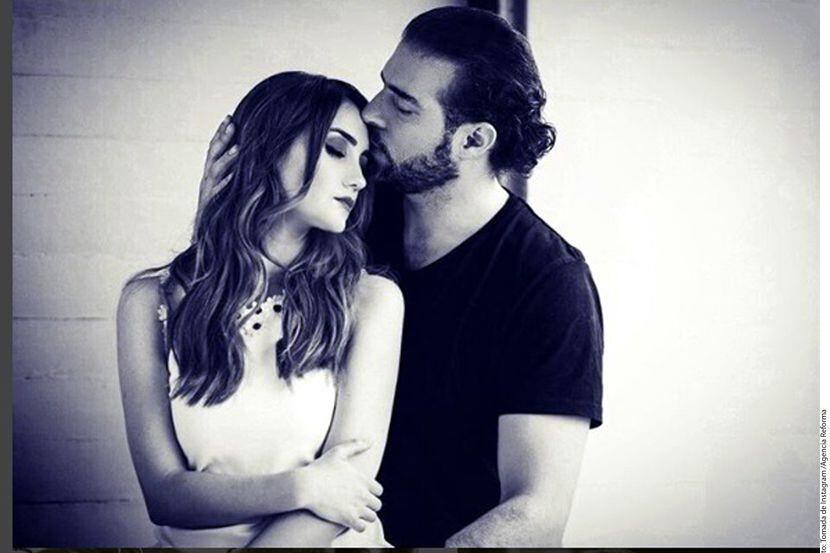 Francisco Álvarez hizo oficial su noviazgo con Dulce María al subir esta foto a Instagram./...