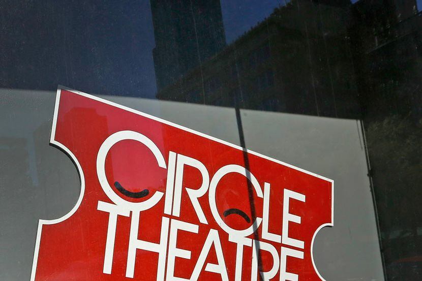 The Circle Theatre sign in Fort Worth, photographed on Wednesday, November 23, 2016. 