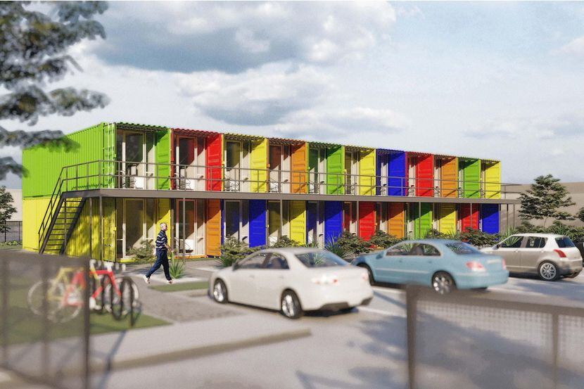El Lomax Container Housing Project será construido sobre South Malcolm X Boulevard en Dallas.