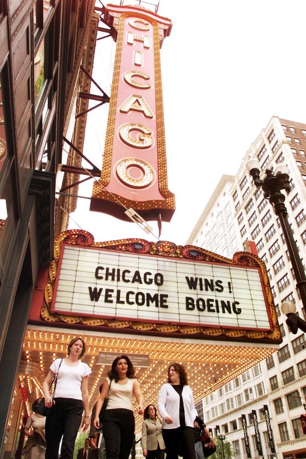 In 2001, they celebrated in Chicago when Boeing picked the Windy City over Big D for its new...