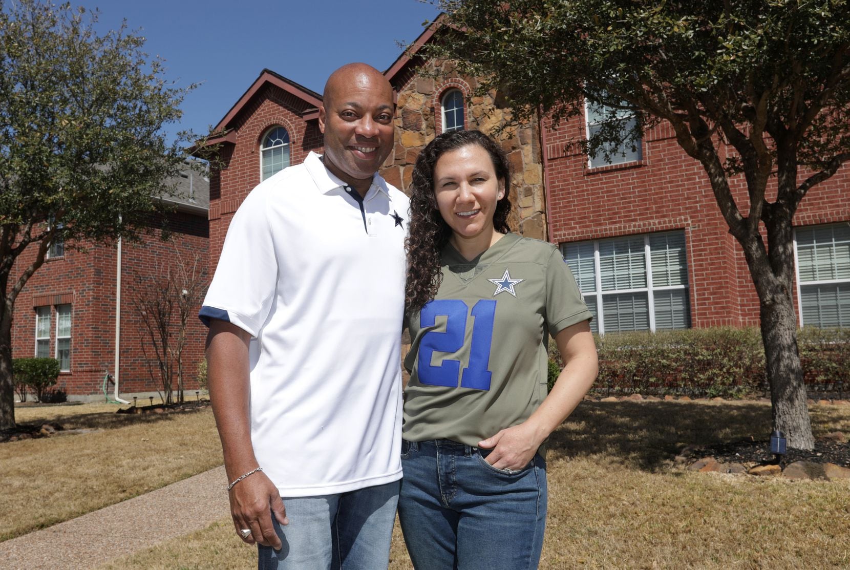 Jacob and Monika Thompson moved from New Braunfels to Frisco last year after months of...