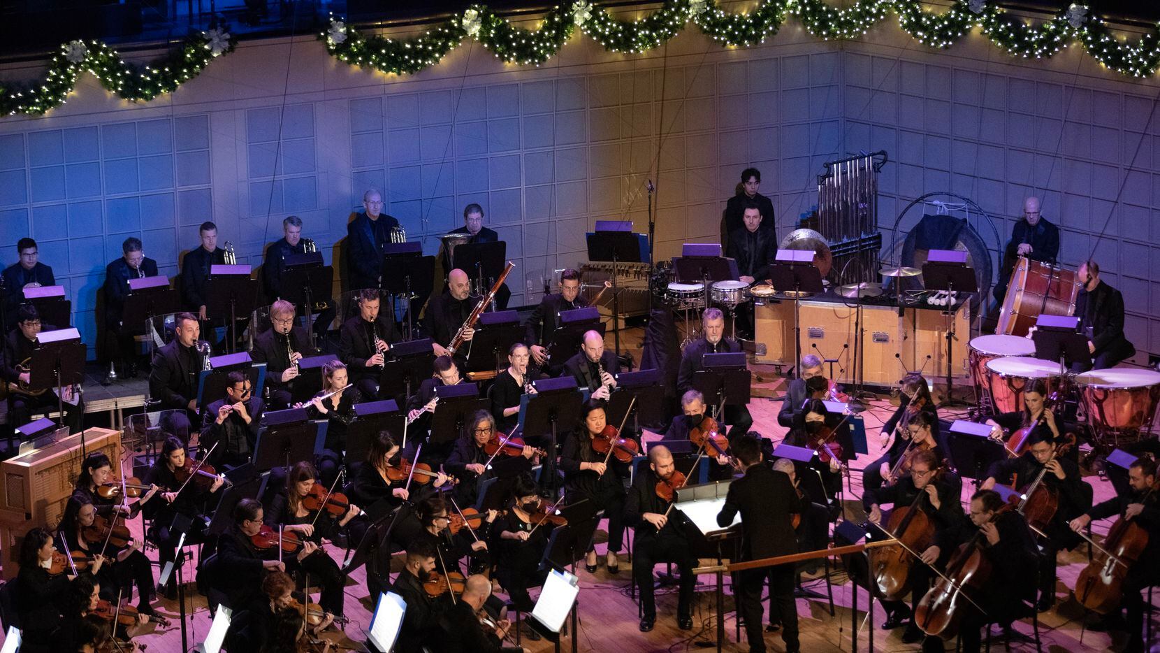 The Dallas Symphony Orchestra played Tchaikovsky's "Nutcracker," with Maurice Cohn at the...