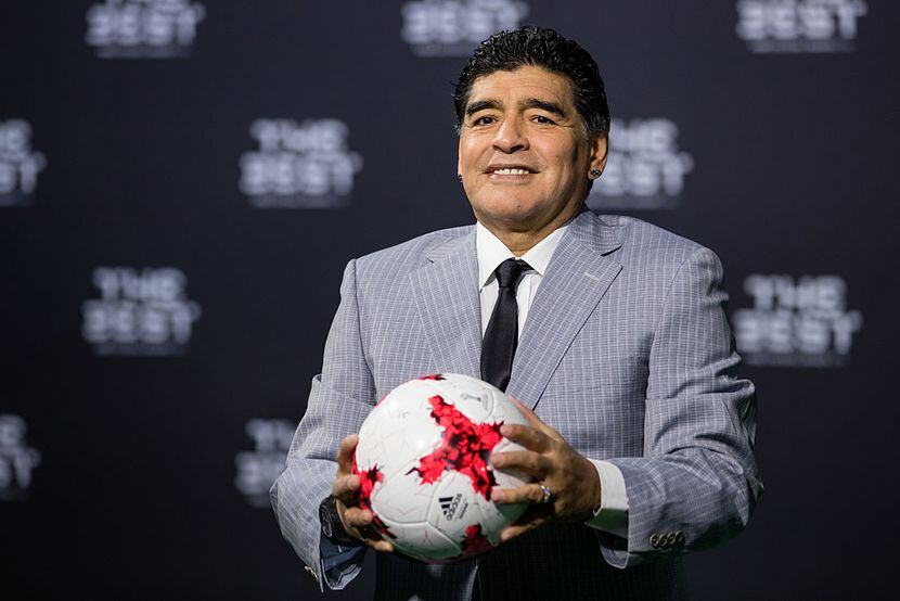 Diego Maradona. Foto GETTY IMAGES