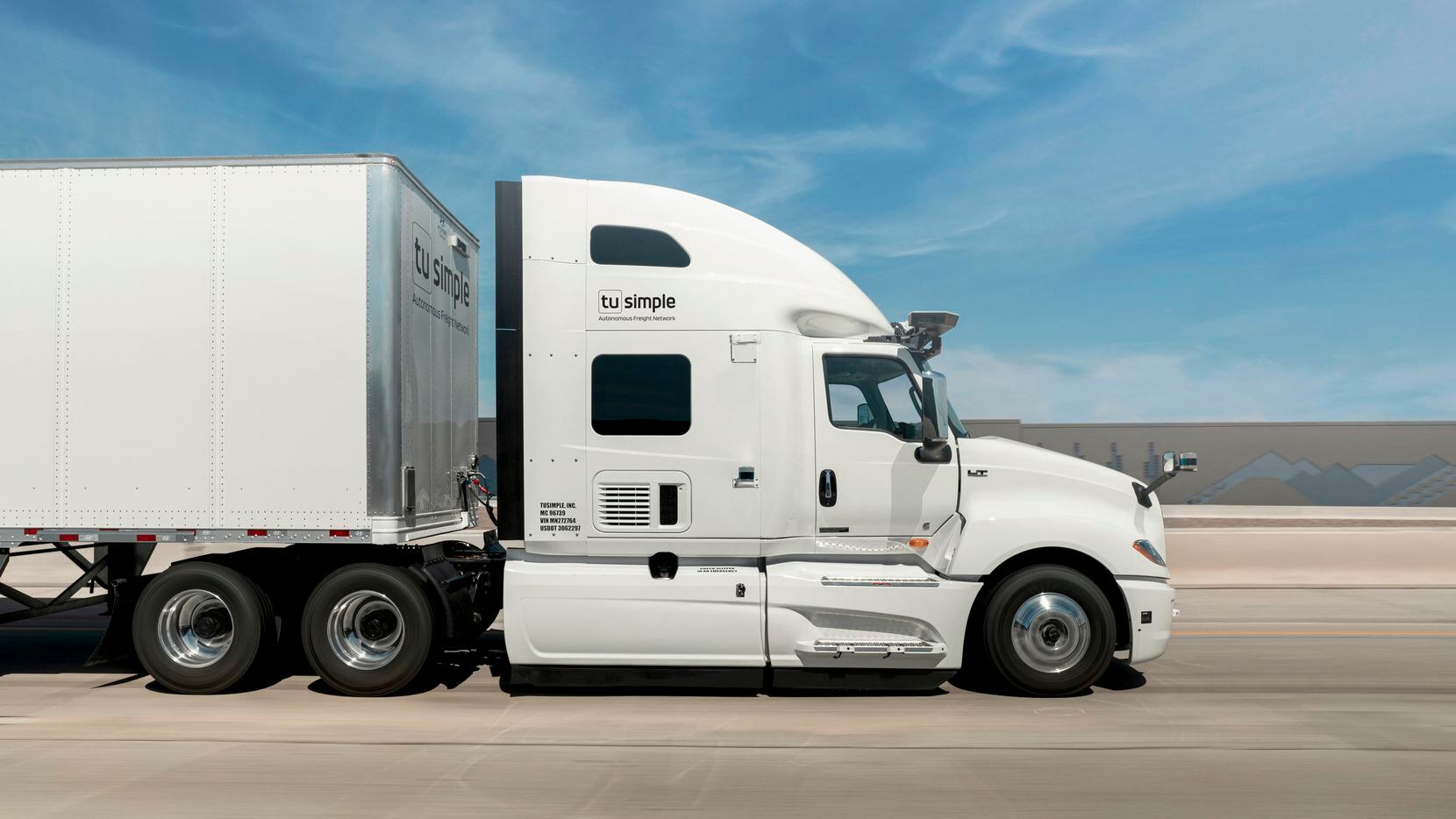 TuSimple is one of the self-driving trucking firms using Texas as a proving ground,