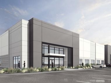 EastGroup Properties is developing the two-building McKinney 121 industrial project.