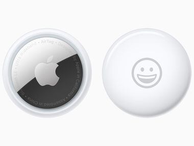Apple's AirTag can be personalized with an emoji or even your name, if it's short.