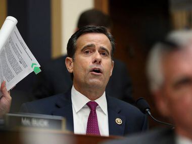 President Donald Trump announced on Friday that Texas Rep. John Ratcliffe would not be his next intelligence chief.