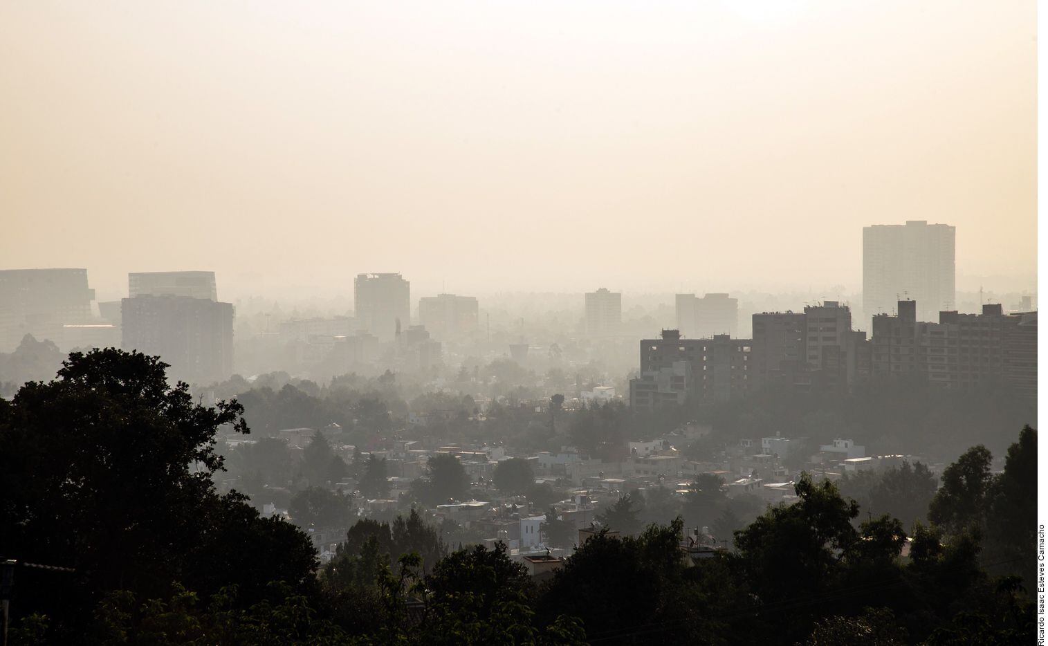 La calidad del aire de la Ciudad de México es muy mala./ AGENCIA REFORMA 
