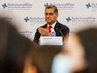 U.S. Department of Health and Human Services (HHS) Secretary Xavier Becerra visits the...