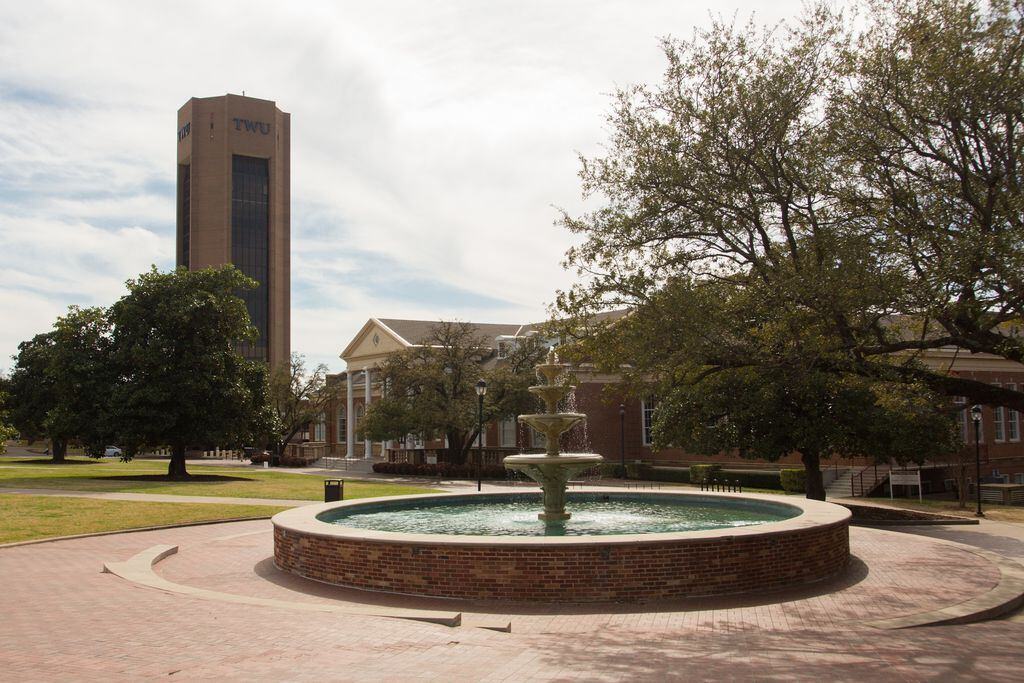 El campus de Texas Woman's University, en Denton