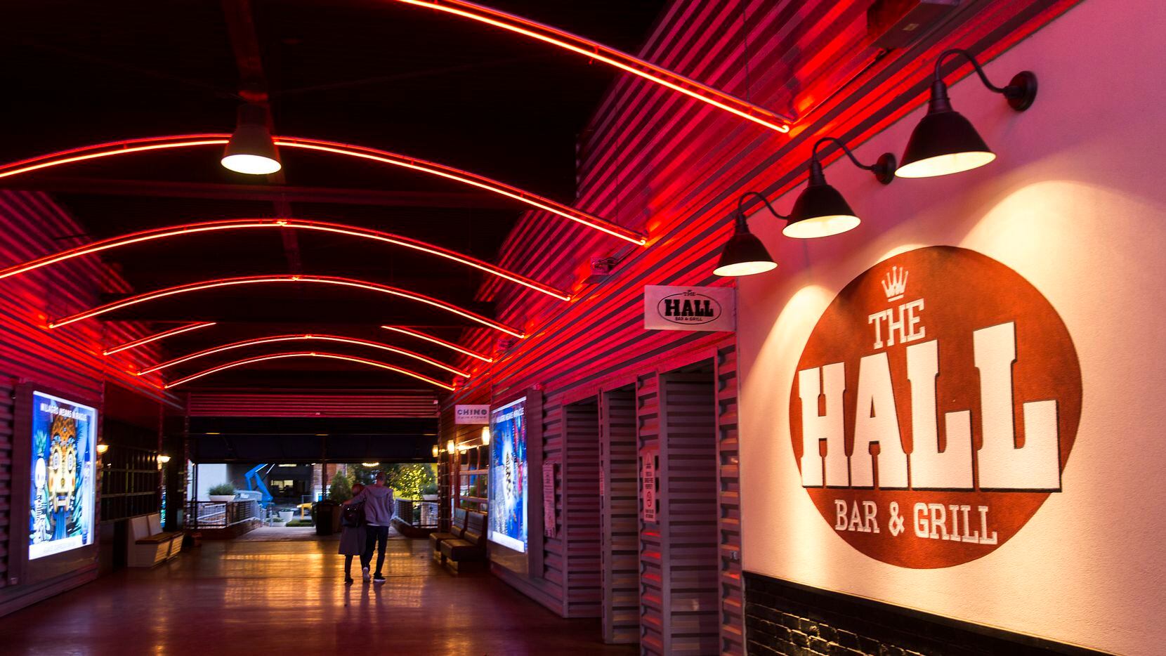 The Hall Bar & Grill closed July 31, 2020 after four years in business in Trinity Groves.