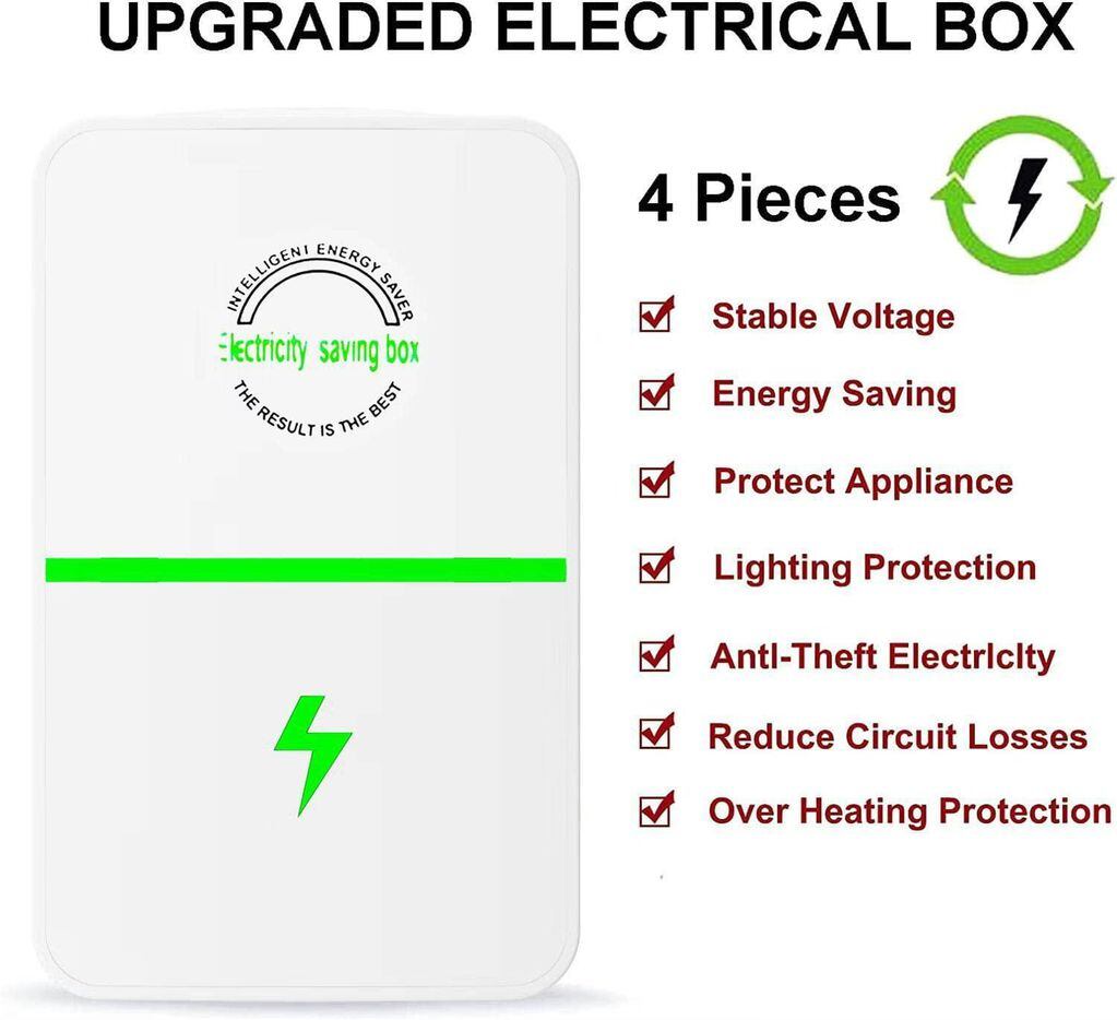 STOPWATT Energy Saving Device, Smart Electicity Regulator Intelligent  Electricity Saving Box Stop Wasting Electricity Esaver Watt Household  Office
