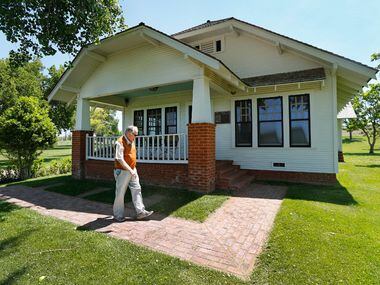 T. Boone Pickens had his Holdenville, Okla.., boyhood home moved and restored to his Mesa...