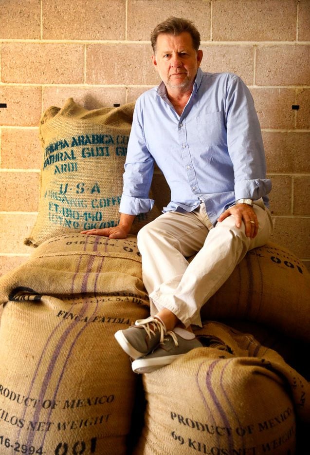 Ascension Coffee founder Russell Hayward is pictured at his headquarters in Dallas,...