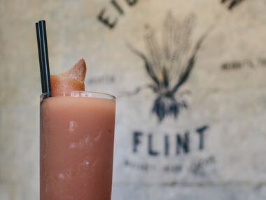 The Lula May Shandy is a favorite specialty cocktail at Eight Row Flint, a popular watering...