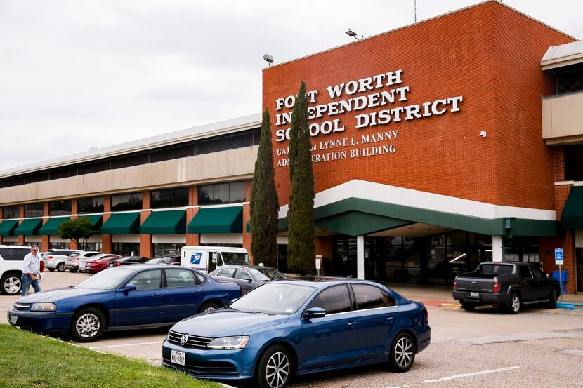 Edificio del Distrito Escolar de Fort Worth (Juan Figueroa/The Dallas Morning News)