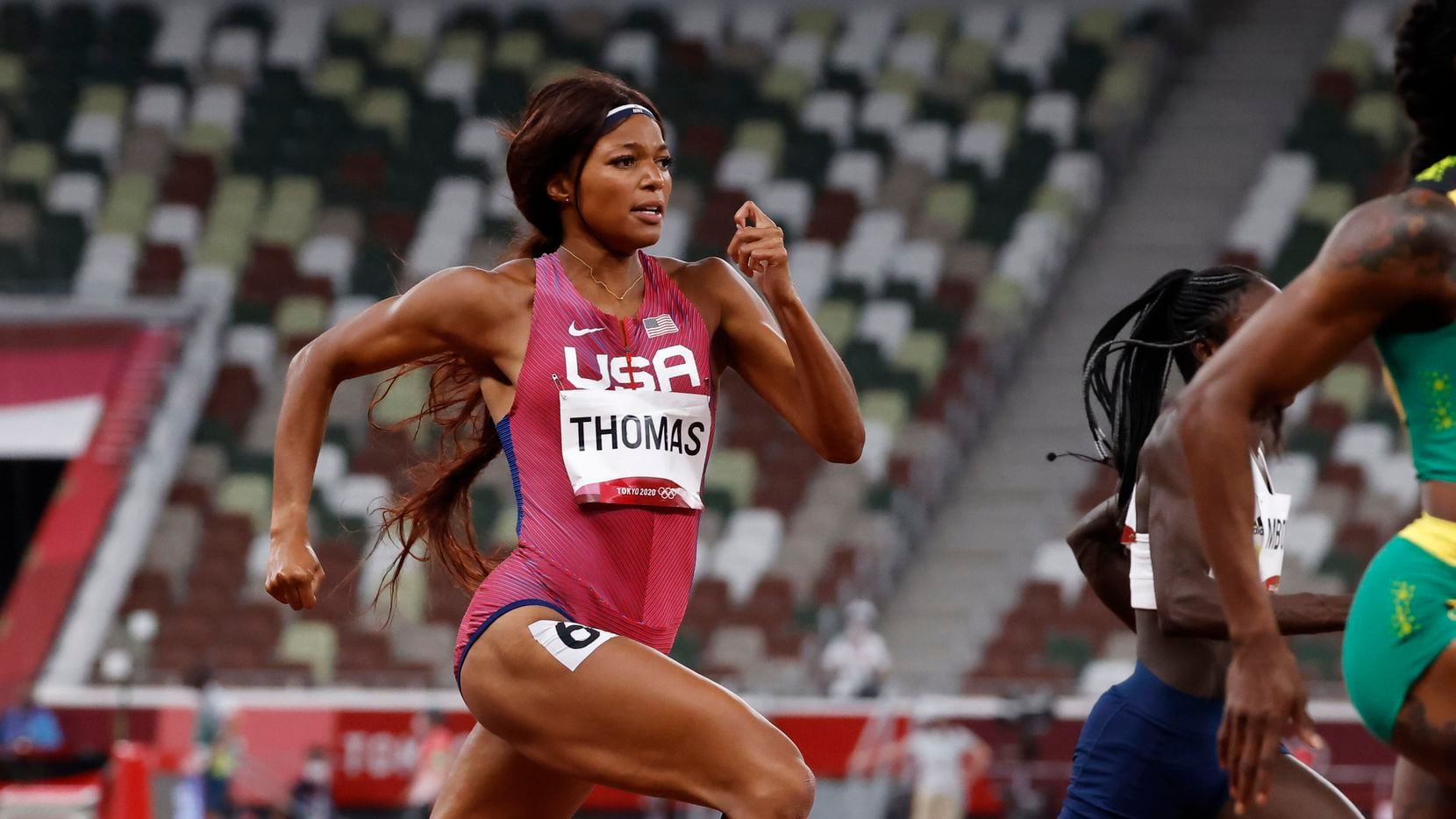 Jamaica’s Elaine Thompson-Herah adds 200-meter gold medal; UT’s Gabby ...