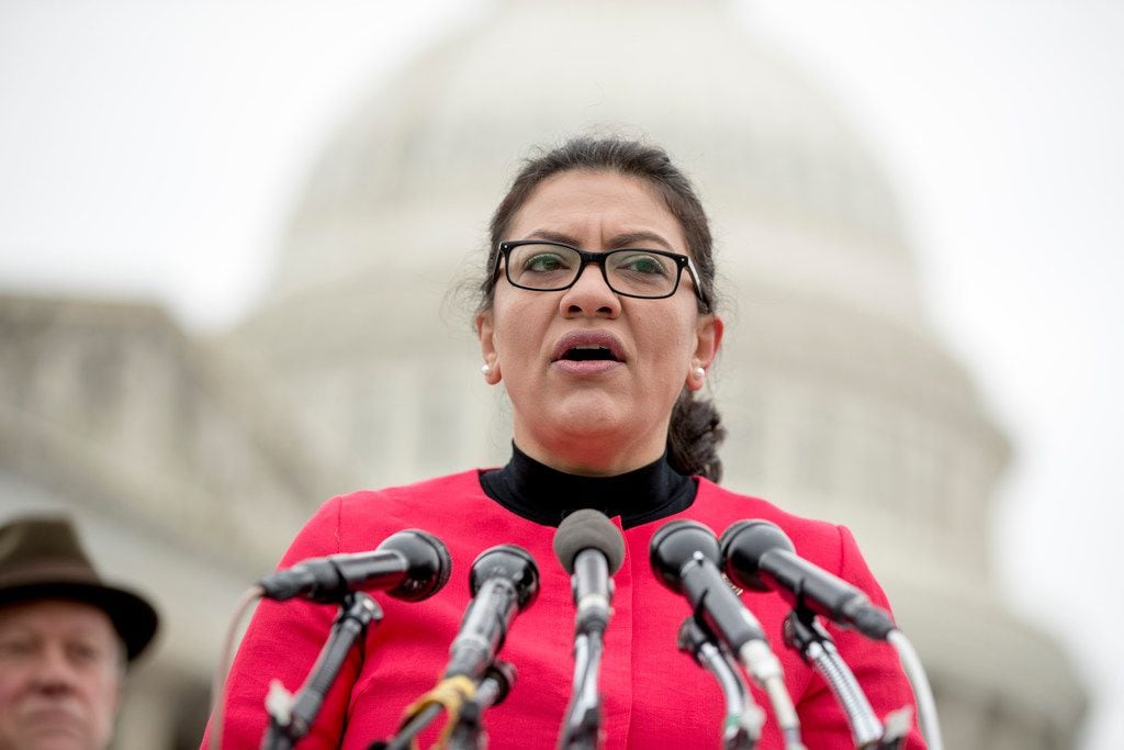 Rep. Brian Babin, R-Woodville,  pushed Thursday to block Rep. Rashida Tlaib, D-Mich., from...