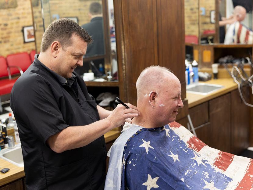 McKinney barber keeps oldest business in downtown buzzing