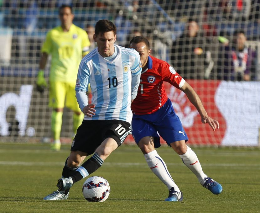 Lionel Messi, capitán de Argentina.