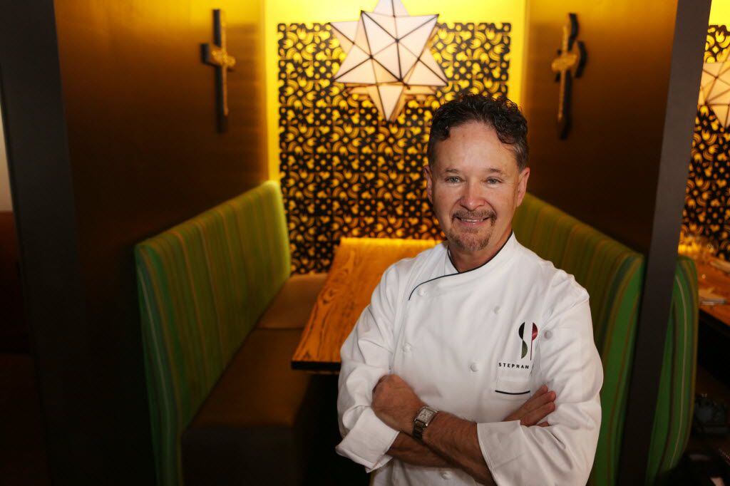 Stephan Pyles at his San Salvaje restaurant,  October 14, 2014 in Dallas, Texas.