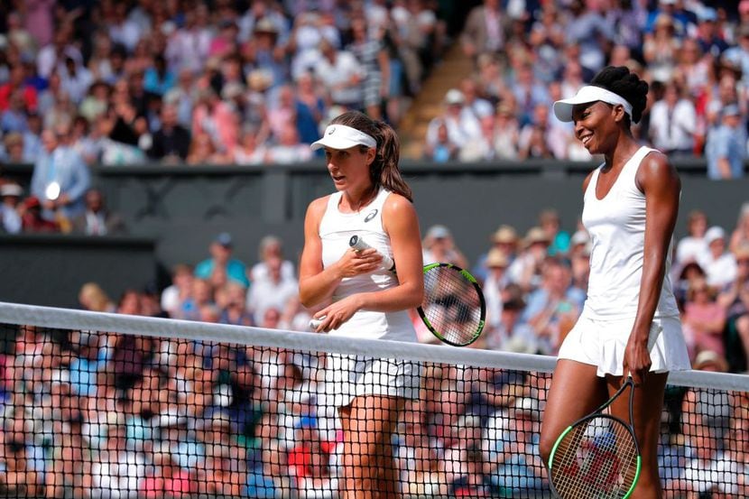 Venus Williams se metió a la final de Wimbledon. Foto GETTY IMAGES
